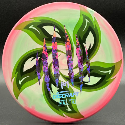 Lore | Discraft Paul McBeth 6x Claw ESP Malta | Pink Flowers/Silver Holo | 176g