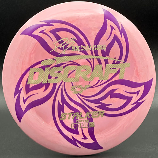 Lore | Discraft Paige Pierce 5x ESP Stalker | Carbon Fiber/Holo Purple/Pink | 175g