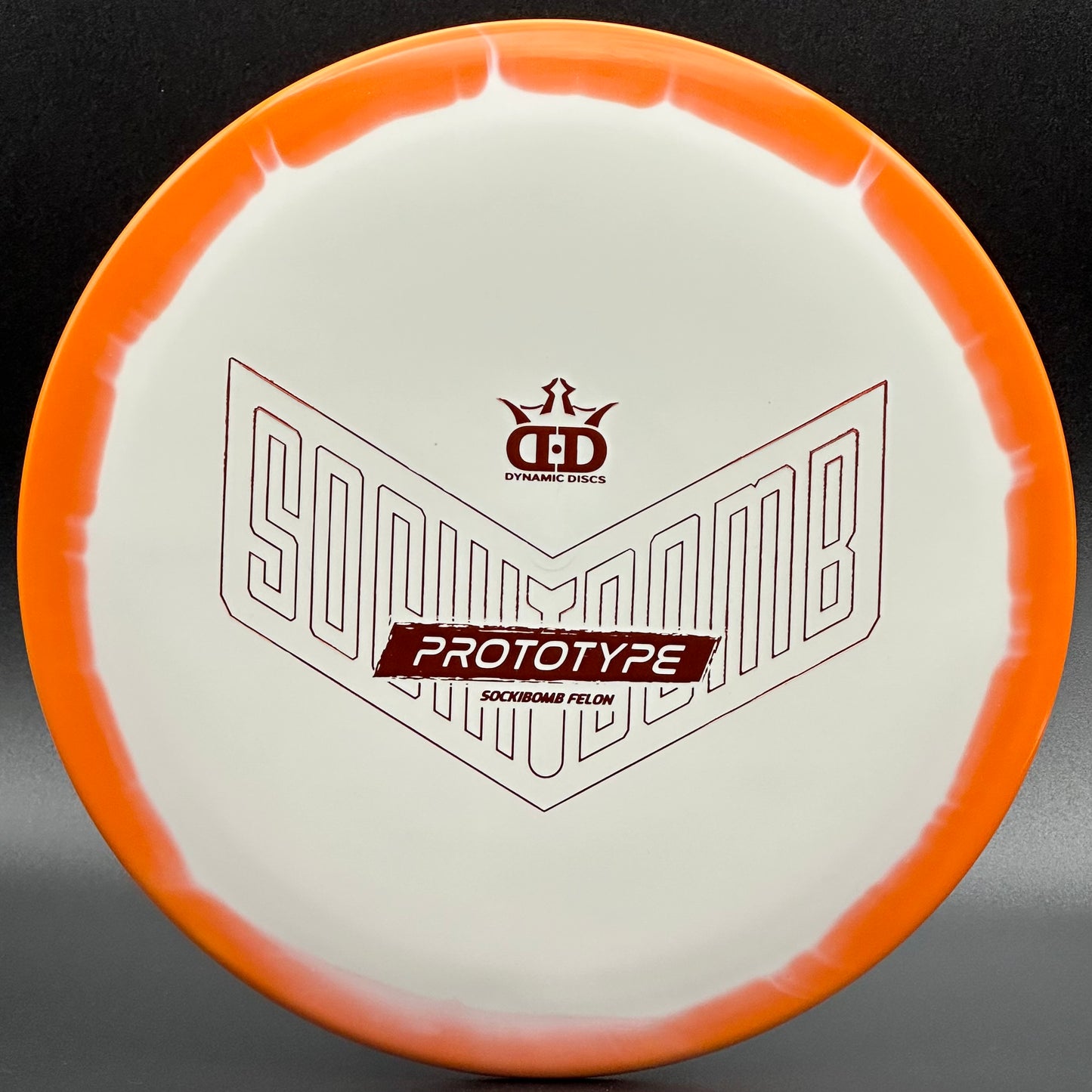 Dynamic Discs | Ricky Wysocki Prototype | Supreme Orbit Sockibomb Felon