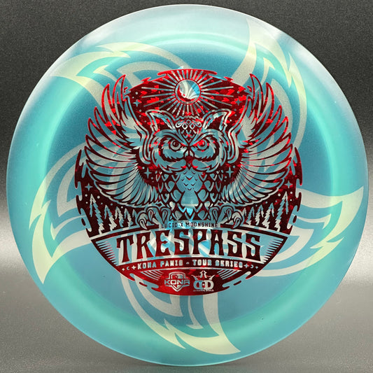 Lore | Dynamic Discs 2022 Kona Montgomery Tour Series Lucid-X Moonshine Trespass | Red Shatter/Blue/Ghost | 173g