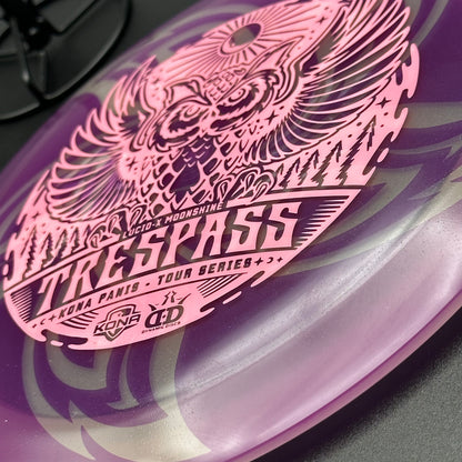 Lore | Dynamic Discs 2022 Kona Montgomery Tour Series Lucid-X Moonshine Trespass | Matte Pink/Ghost | 174g