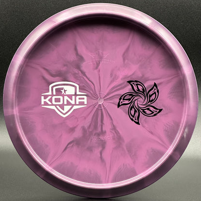 Lore | Dynamic Discs 2023 Kona Montgomery Team Series Fuzion Burst Evidence | Matte White/Black | 179g