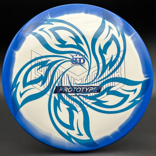 Lore | Dynamic Discs Ricky Wysocki Prototype Supreme Orbit Sockibomb Felon | Blue/Blue Holo | 176g