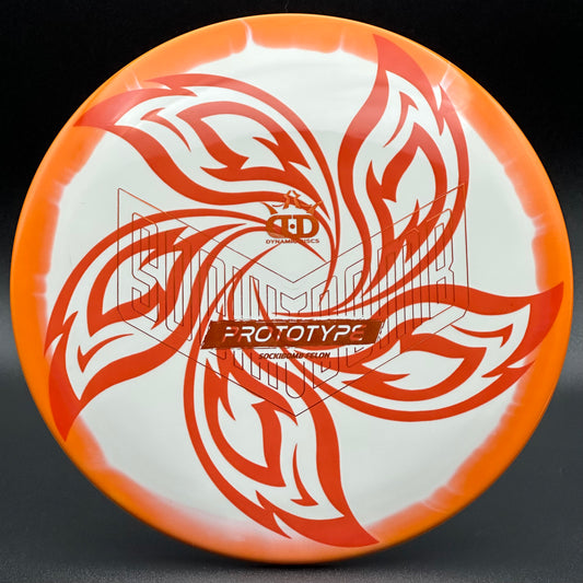 Lore | Dynamic Discs Ricky Wysocki Prototype Supreme Orbit Sockibomb Felon | Orange/Money | 175g