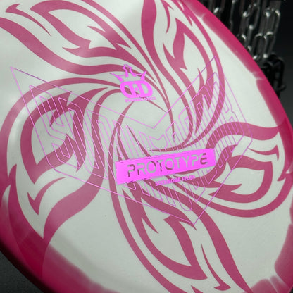 Lore | Dynamic Discs Ricky Wysocki Prototype Supreme Orbit Sockibomb Felon | Pink/Purple/Flowers | 176g