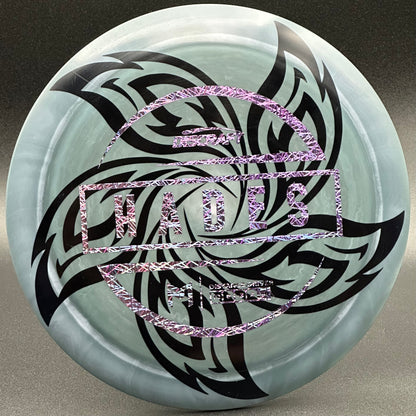 Lore | Discraft Paul McBeth ESP Hades | Purple Lasers/Black Hidden Stars | 174g