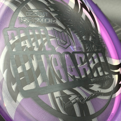 Lore | Discraft 2021 Paul Ulibarri Tour Series Metallic Z Raptor | Black/Holo Ghost | 174g