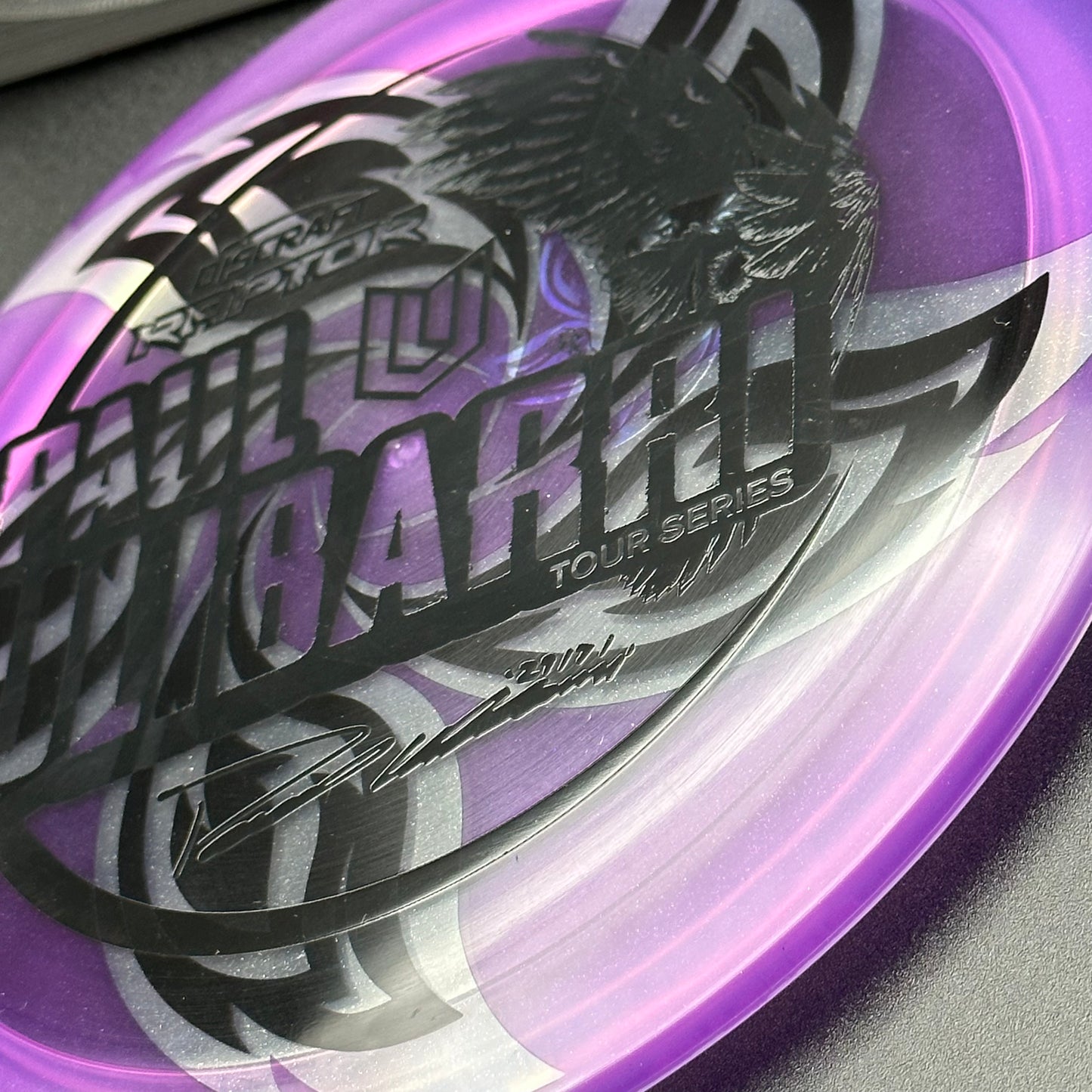 Lore | Discraft 2021 Paul Ulibarri Tour Series Metallic Z Raptor | Black/Holo Ghost | 174g