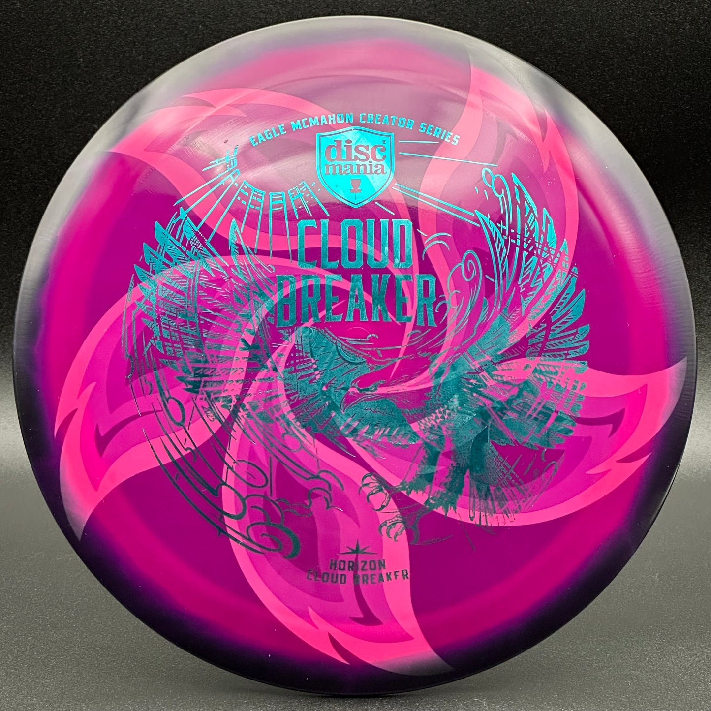 Lore | Discmania Eagle McMahon Creator Series Horizon Cloud Breaker | Metallic Teal/Money/Pink Flowers | 175g