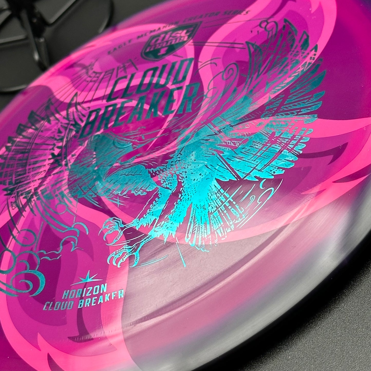 Lore | Discmania Eagle McMahon Creator Series Horizon Cloud Breaker | Metallic Teal/Money/Pink Flowers | 175g