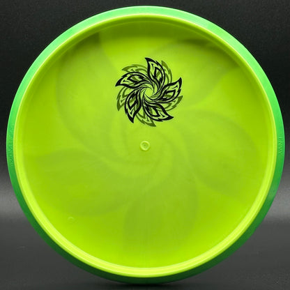 Lore | Axiom Factory Blank Fission Envy | Blank/Green Holo/Black | 173g