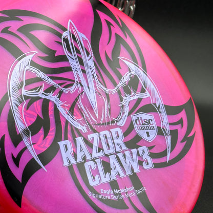 LORE | Discmania Eagle McMahon Signature Series Razor Claw 3 Meta Tactic | Lavender/Pink Flowers | 174g