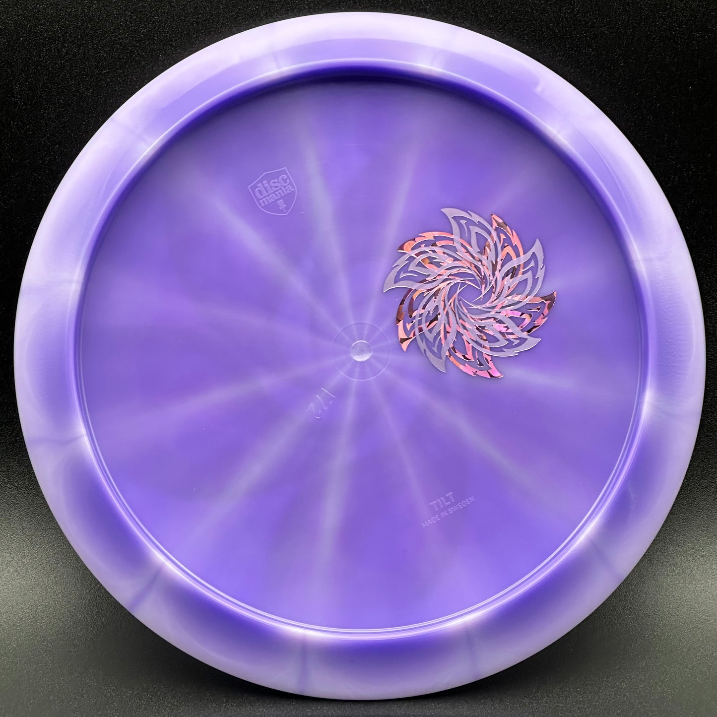 folkLore | Discmania Simon Lizotte Creator Series Lux Vapor Full Tilt | Silver Holo/Purple Holo/Pink Flowers | 173g