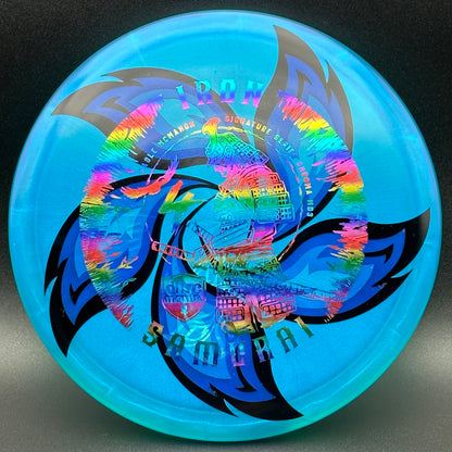 Lore | Discmania Eagle McMahon Signature Series Iron Samurai 4 Chroma MD3 | Flat Rainbow/Rainbow Shatter| 178g