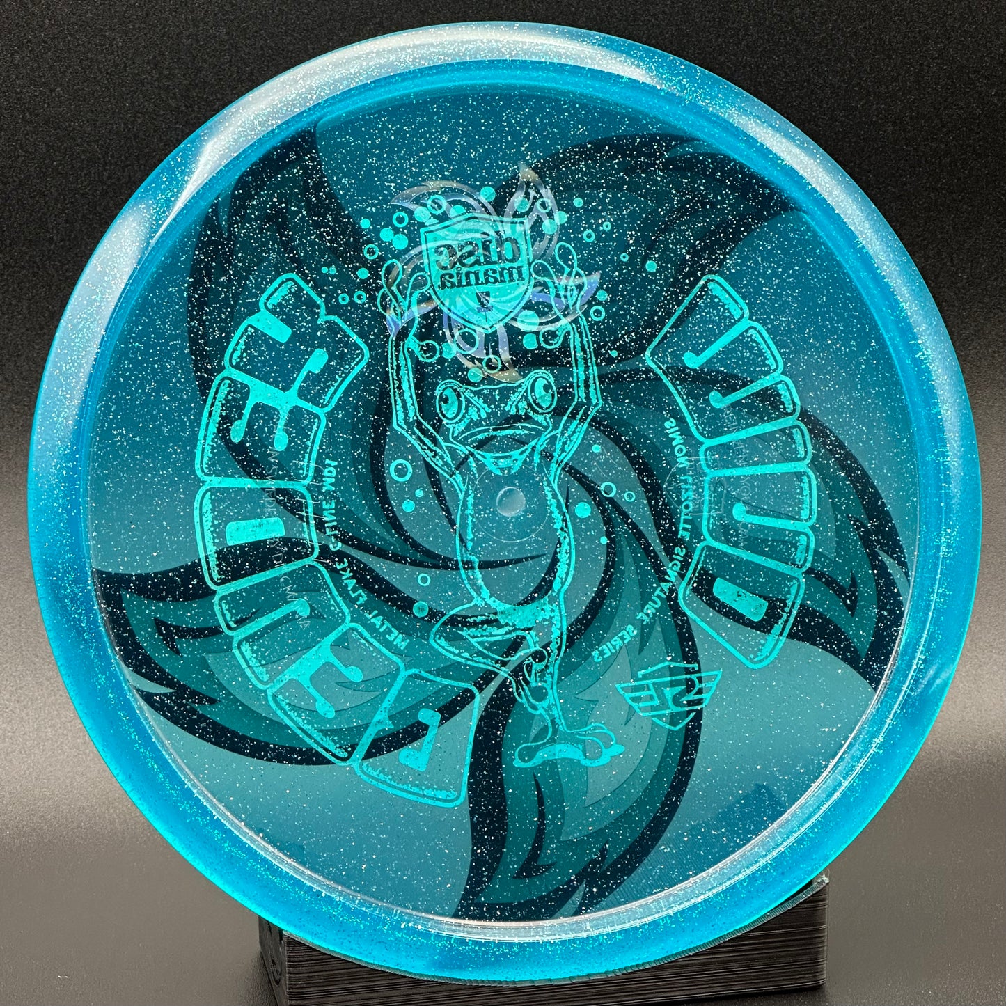 LORE | Discmania Simon Lizotte Signature Series Mind Bender Metal Flake C-Line MD1 | Blue Holo/Holo Ghost | 178g