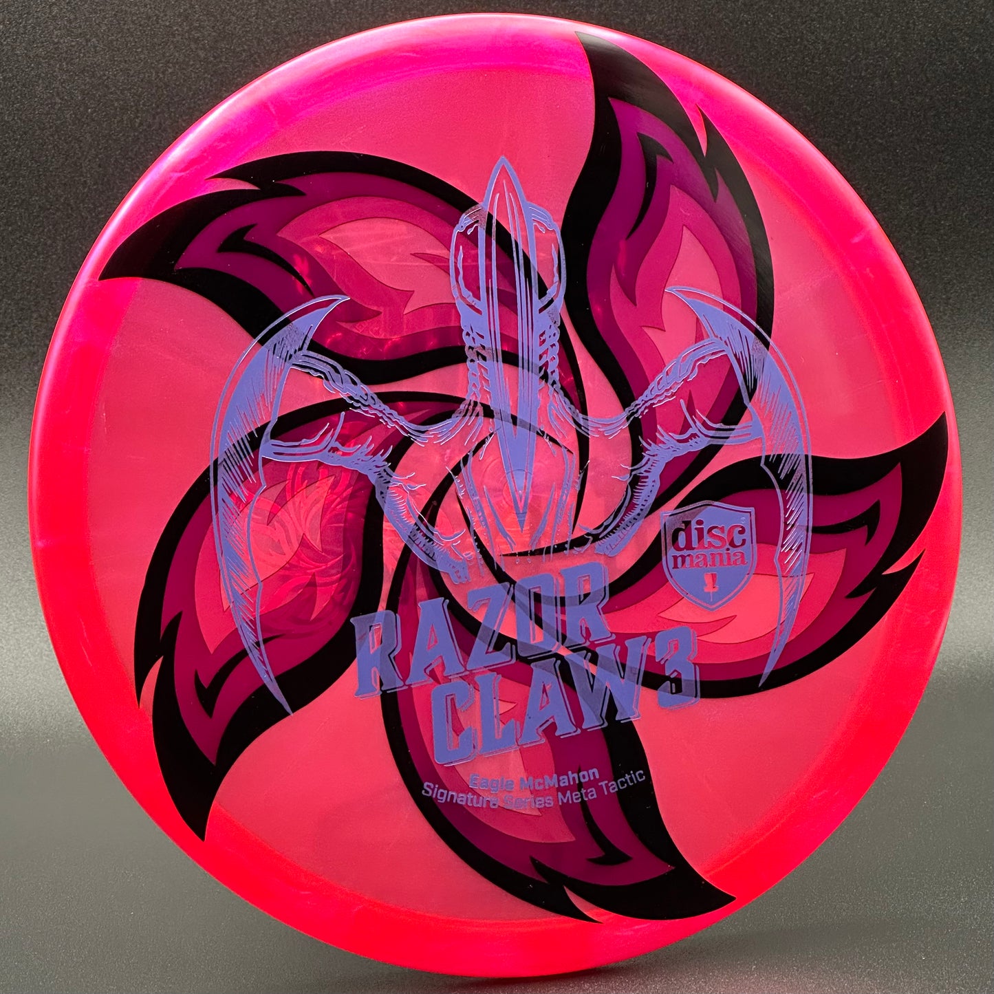 LORE | Discmania Eagle McMahon Signature Series Razor Claw 3 Meta Tactic | Lavender/Silver Flowers | 174g