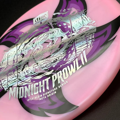 Lore | Discmania Kyle Klein Signature Series Midnight Prowl 2 Meta Origin | Silver Holo/Pink Flowers | 177g