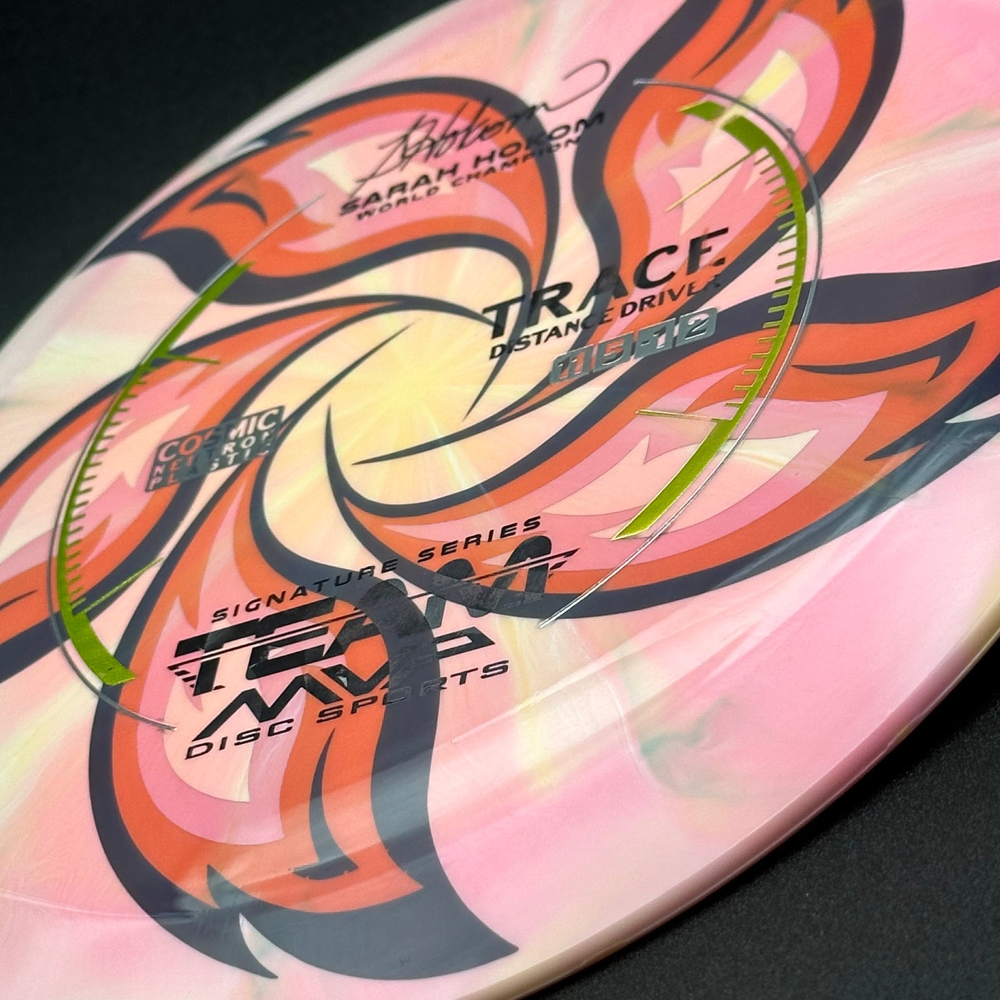 Lore | Streamline Sarah Hokom Signature Series Cosmic Neutron Trace | Silver/Pink Flowers | 175g