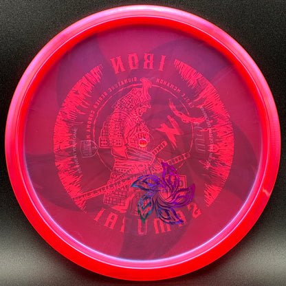 Lore | Discmania Eagle McMahon Signature Series Iron Samurai 4 Chroma MD3 | Blue/Shatterberry | 179g