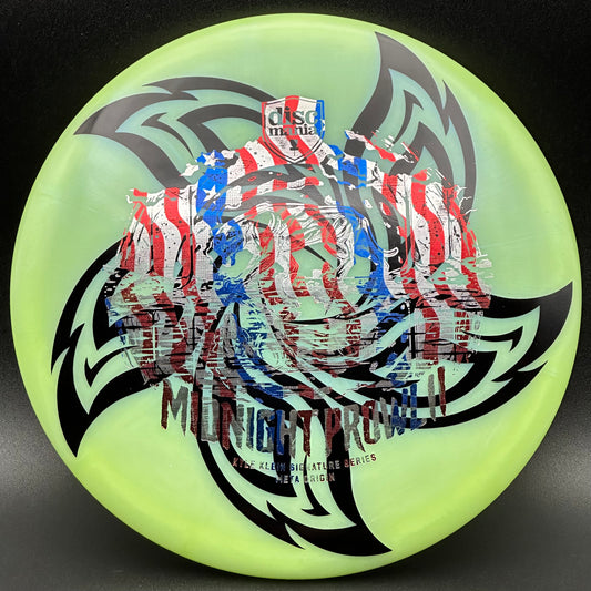 Lore | Discmania Kyle Klein Signature Series Midnight Prowl 2 Meta Origin | Flag/Silver Tron | 177g