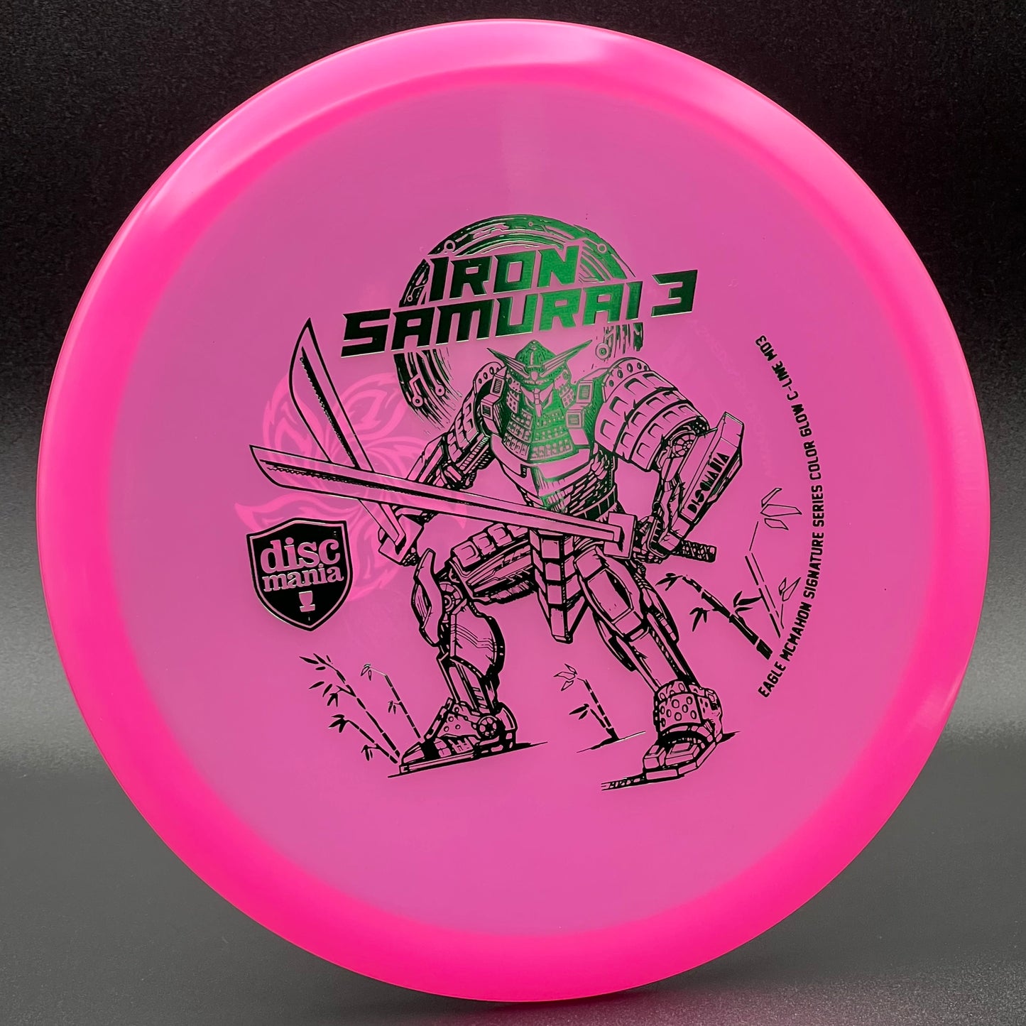 Stamped LORE | Discmania Eagle McMahon Signature Series Iron Samurai 3 Color Glow C-Line MD3