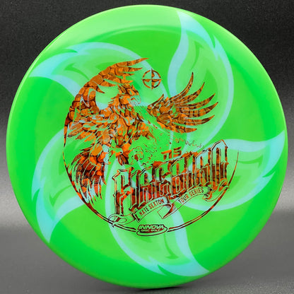 LORE | Innova 2022 Nate Sexton Tour Series Champion Glow Firebird | Copper Blood Cell Stamp | 175g #2