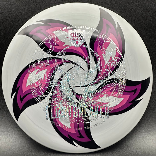 Lore | Discmania Eagle McMahon Creator Series Special Blend S-Line Cloud Breaker | Silver Stars/Silver Flowers | 176g