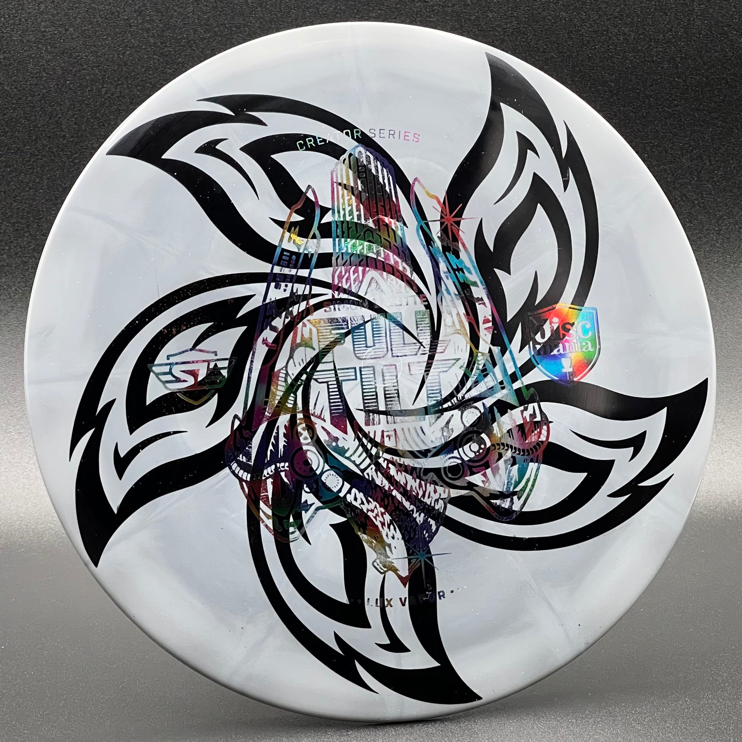 LORE | Discmania Simon Lizotte Creator Series Lux Vapor Tilt | Jellybean/Black Hidden Stars | 175g