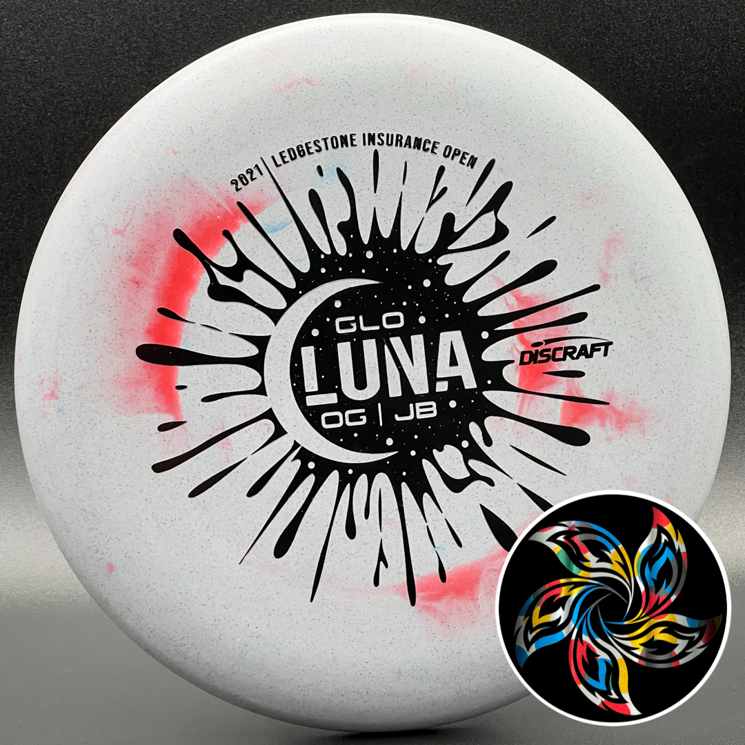 Custom Bottom Stamped LORE | Discraft 2021 LE Paul McBeth Glo OG Jawbreaker Luna