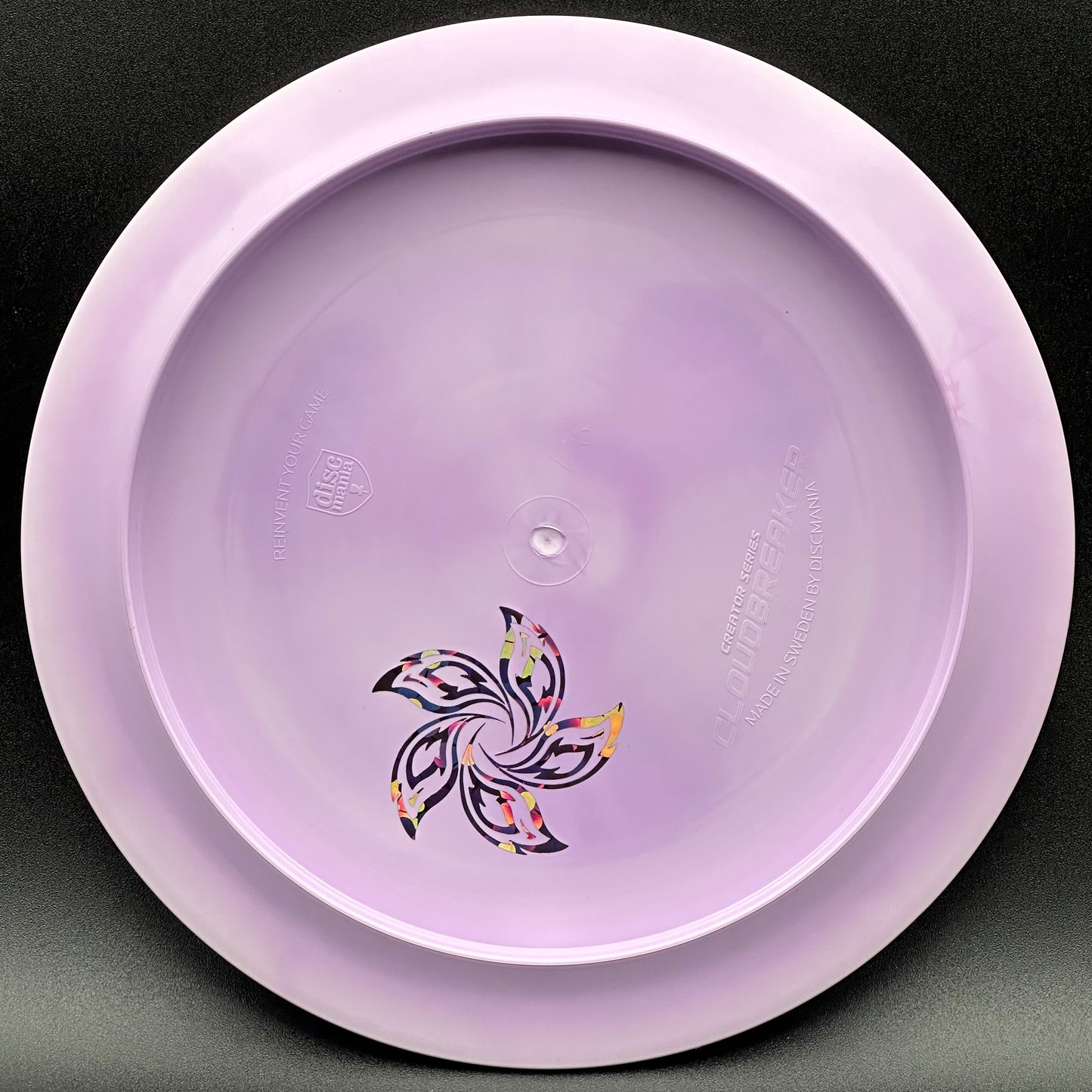 Lore | Discmania Eagle McMahon Creator Series Special Blend S-Line Cloud Breaker | Flat Rainbow/Pink Flowers | 174g