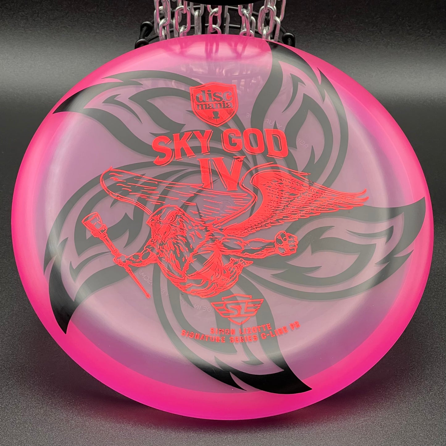 LORE | Discmania 2022 Simon Lizotte Tour Series Sky God IV C-Line P2 | Red Shatter Stamp | 175g