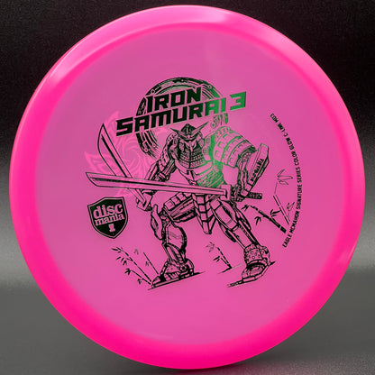 Stamped LORE | Discmania Eagle McMahon Signature Series Iron Samurai 3 Color Glow C-Line MD3