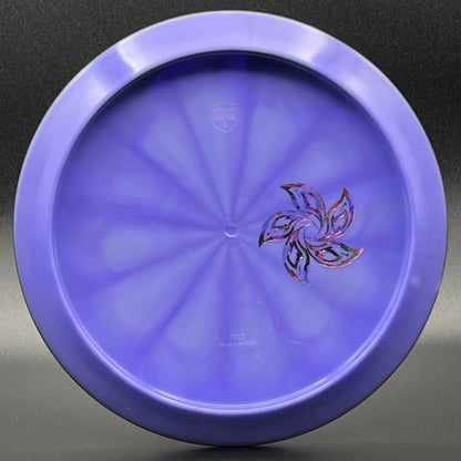 LORE | Discmania Simon Lizotte Creator Series Lux Vapor Tilt | Flat Rainbow/Pink Flowers | 175g