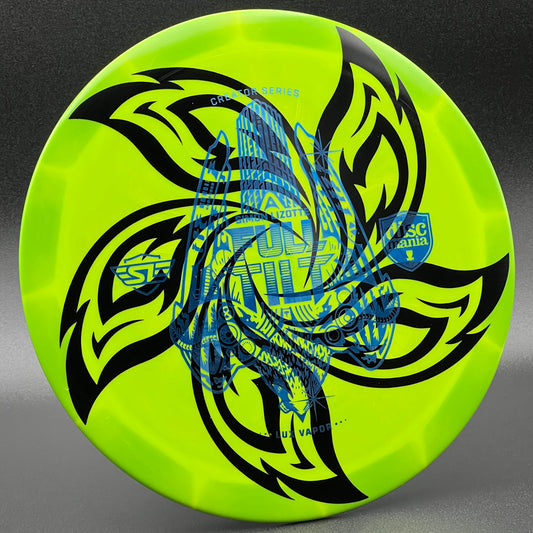 LORE | Discmania Simon Lizotte Creator Series Lux Vapor Tilt | Blue/Black Hidden Stars | 175g