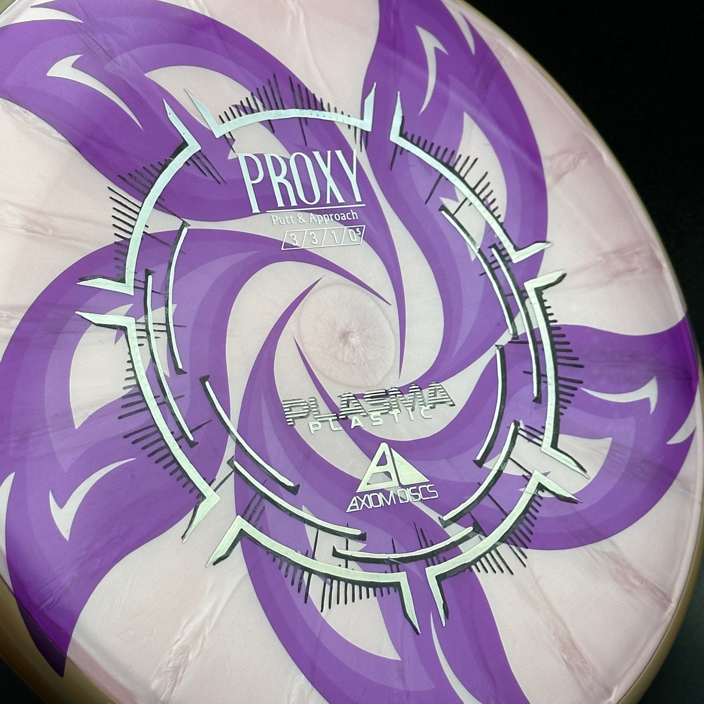 Lore | Axiom Plasma Proxy | Black/Silver/Pink Flowers | 176g