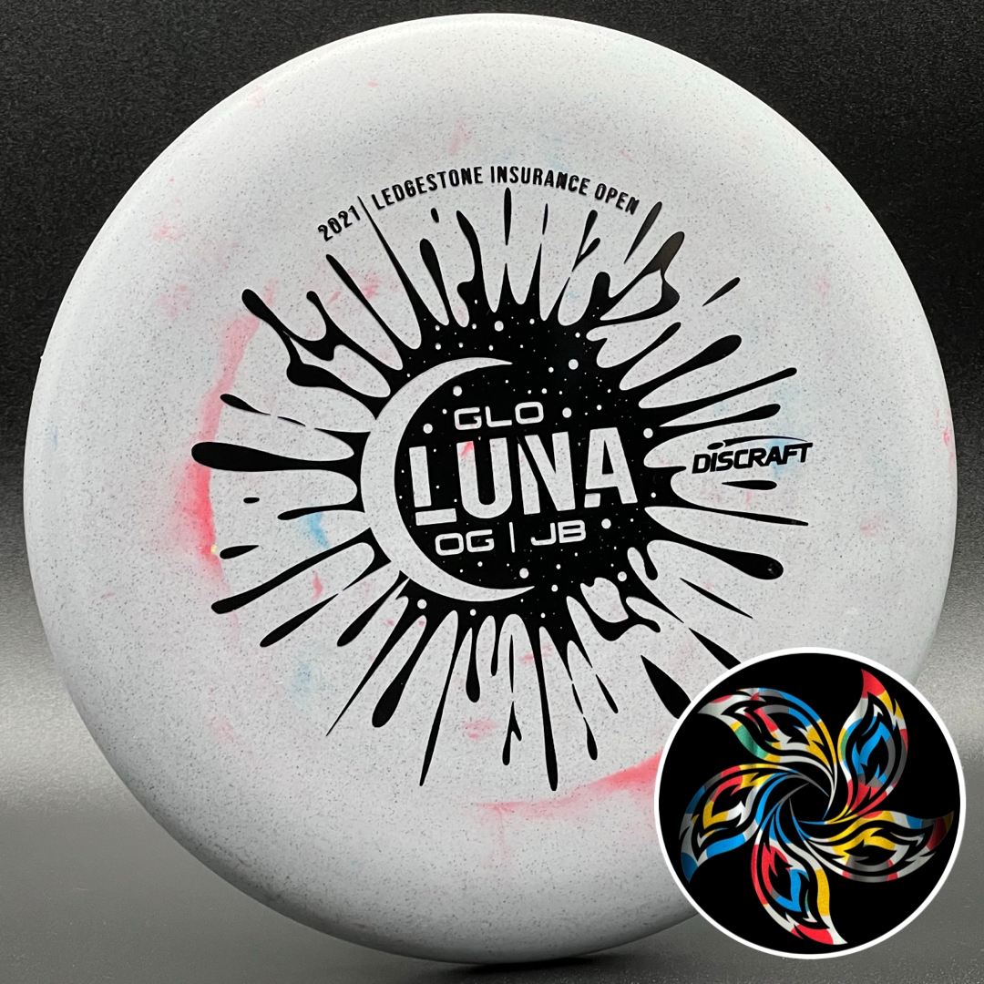 Custom Bottom Stamped LORE | Discraft 2021 LE Paul McBeth Glo OG Jawbreaker Luna