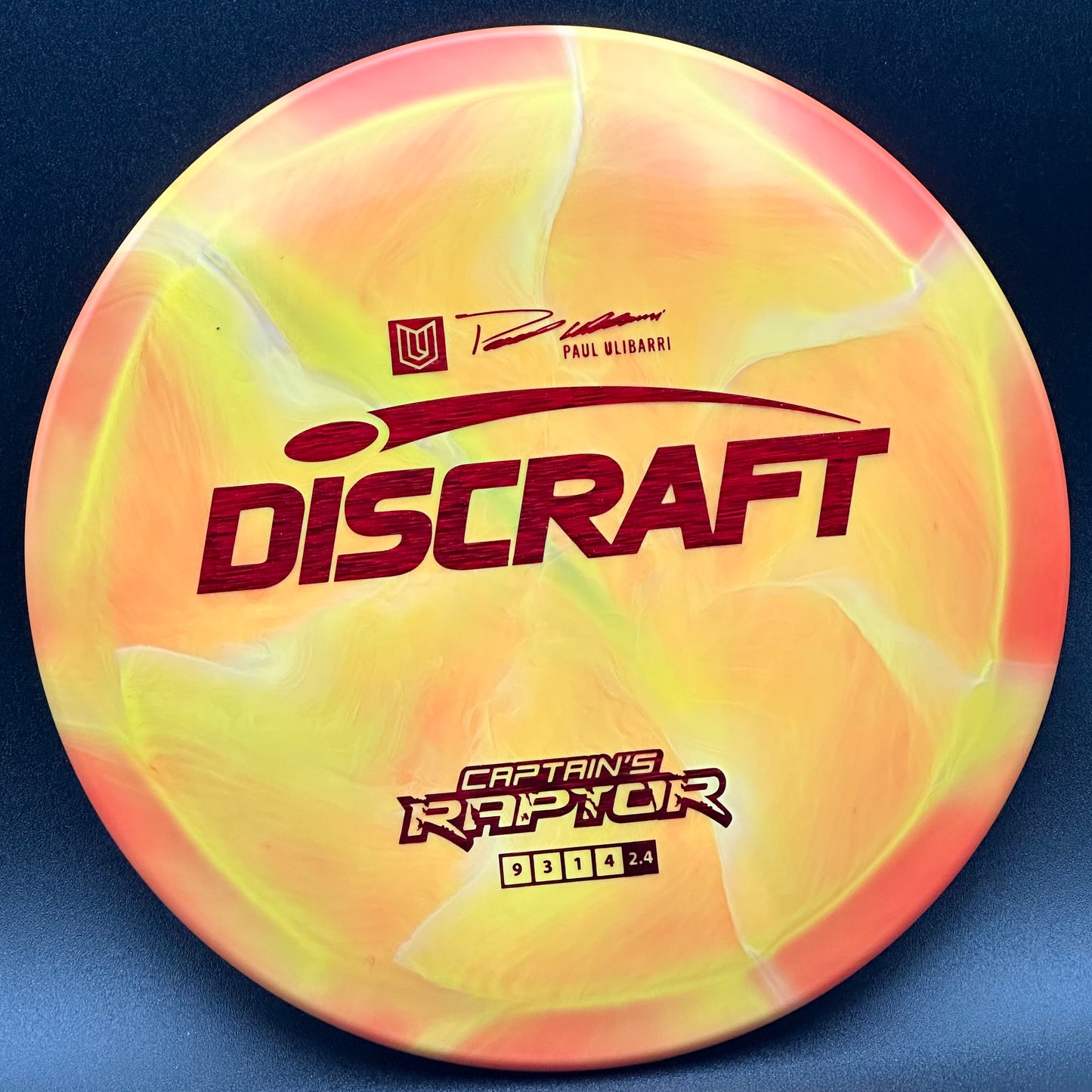 Discraft | 2022 Paul Ulibarri | ESP Captain's Raptor