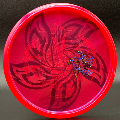 LORE | Discmania Eagle McMahon Signature Series Razor Claw 3 Meta Tactic | Lavender/Pink Flowers | 174g