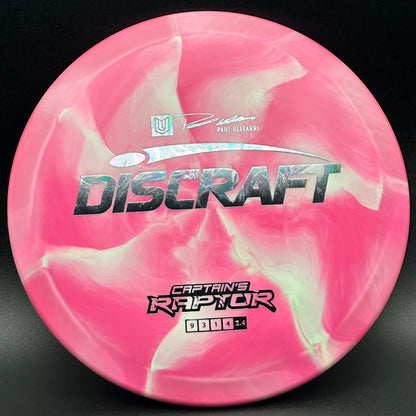 Discraft | 2022 Paul Ulibarri | ESP Captain's Raptor