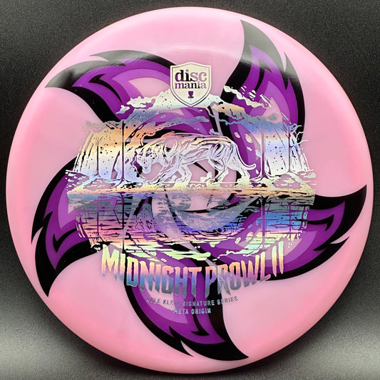 Lore | Discmania Kyle Klein Signature Series Midnight Prowl 2 Meta Origin | Silver Holo/Pink Flowers | 177g