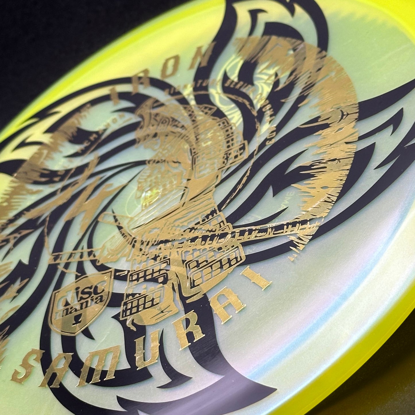 Lore | Discmania Eagle McMahon Signature Series Iron Samurai 4 Chroma MD3 | Gold/Gold | 176g