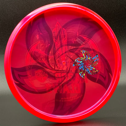 LORE | Discmania Eagle McMahon Signature Series Razor Claw 3 Meta Tactic | Lavender/Silver Flowers | 174g