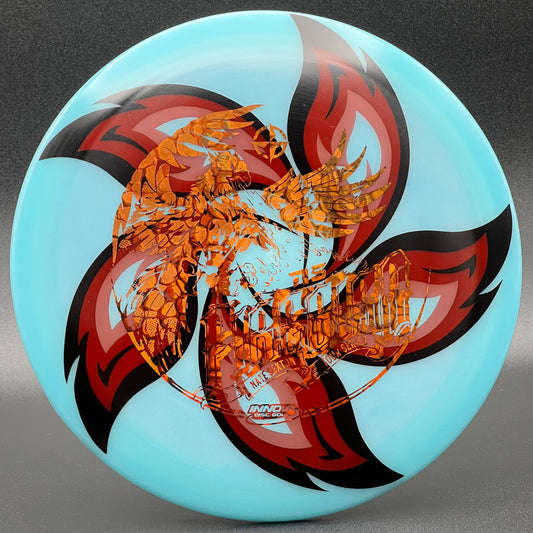 LORE | Innova 2022 Nate Sexton Tour Series Champion Glow Firebird | Copper Blood Cell Stamp | 176g