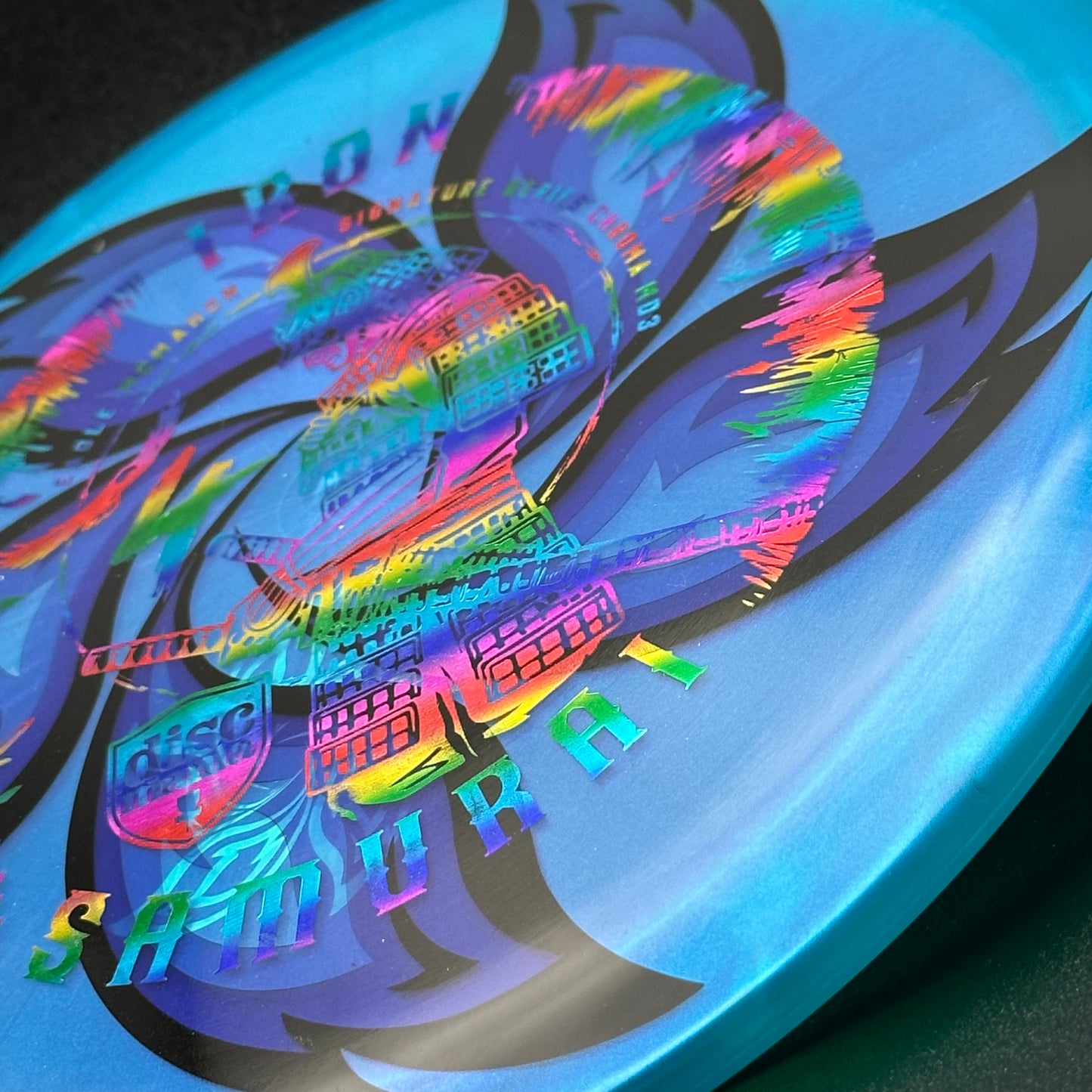 Lore | Discmania Eagle McMahon Signature Series Iron Samurai 4 Chroma MD3 | Flat Rainbow/Rainbow Shatter| 178g