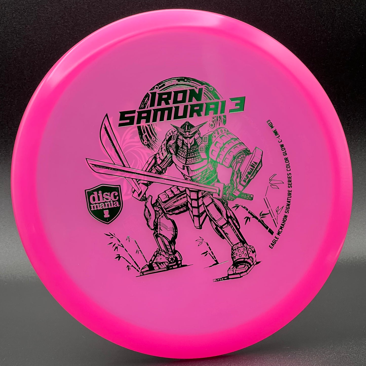 Stamped LORE | Discmania Eagle McMahon Signature Series Iron Samurai 3 Color Glow C-Line MD3