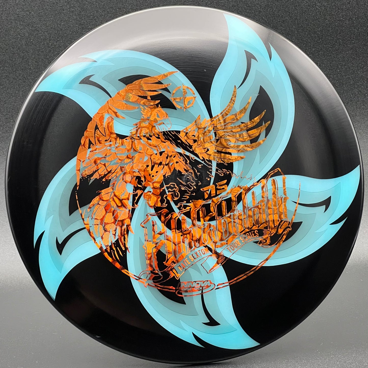 LORE | Innova 2022 Nate Sexton Tour Series Champion Glow Firebird | Copper Blood Cell Stamp | 175g