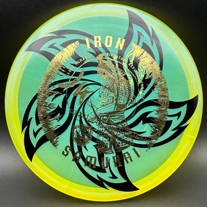 Lore | Discmania Eagle McMahon Signature Series Iron Samurai 4 Chroma MD3 | Gold/Gold | 176g