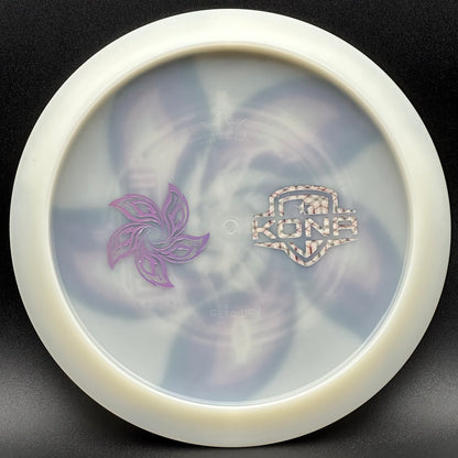 Lore | Dynamic Discs Kona Montgomery Hybrid Getaway | Kaleidoscope/Purple/Silver | 174g