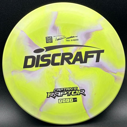 Discraft | 2022 Paul Ulibarri | ESP Captain's Raptor