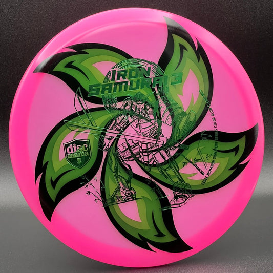 LORE | Discmania Eagle McMahon Iron Samurai 3 Color Glow C-Line MD3 | Green Stamp | 181g